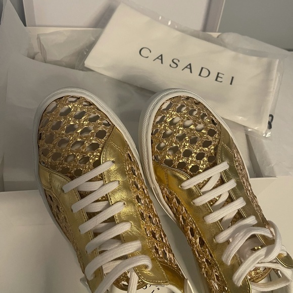 Casadei Versila Flash Oro kicks - Picture 5 of 9